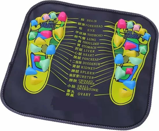 Reflexologie Massage Mat voor Twee Voeten Topco Reflexologie Massage Mat Voor Twee Voeten -KLASVSA Verkoop 550x453 3