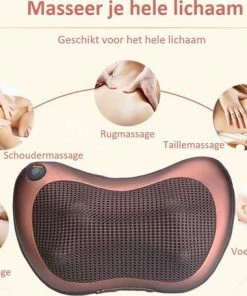 Merkloos FIGURETTA Shiatsu Massagekussen - Coussin De Massage (New Version) -KLASVSA Verkoop 550x455 1
