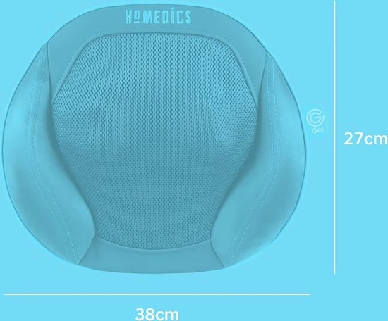 HoMedics SGP1100H Gel Massagekussen met Warmte - Shiatsu Massage HoMedics SGP1100H Gel Massagekussen Met Warmte - Shiatsu Massage -KLASVSA Verkoop 550x456 7