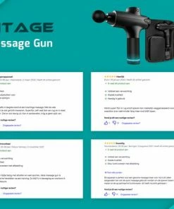 FITAGE? Massage Gun - 15 Opzetstukken - 30 Standen - Massagegun - Muscle Gun - Professioneel - Opbergkoffer -KLASVSA Verkoop 550x458 1