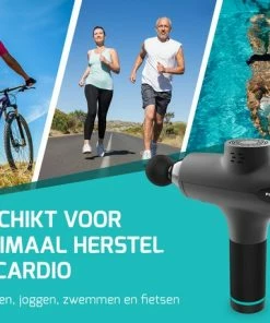 FITAGE? Massage Gun - 15 Opzetstukken - 30 Standen - Massagegun - Muscle Gun - Professioneel - Opbergkoffer -KLASVSA Verkoop 550x458 7