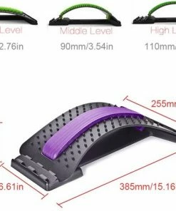 Viatel Rugstrekker, 3 Standen Verstelbare Rugstretcher, Rugmassage Ondersteuning Met Magnetische Acupressuurpunten, Rugstretch Voor Houdingscorrectie En Rugpijn.Nekstretcher Rug Kraker -KLASVSA Verkoop 550x459 10