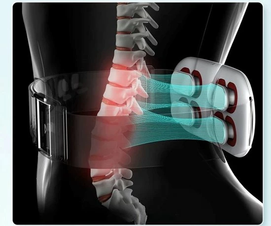 Massage Attributen Rug Massage Band - Met Verwarming - 4 Standen - Menstruatie Pijnverlichting - Massage - Roze 5 Massage Attributen Rug Massage Band - Met Verwarming - 4 Standen - Menstruatie Pijnverlichting - Massage - Roze - Afbeelding 5