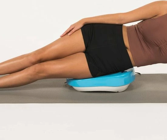 Gymform Leg Action - Massage-apparaat Met Vibratie - Trilplaat Voor Gerevitaliseerde En Ontspannen Benen En Voeten Voet-massage 4 Gymform Leg Action - Massage-apparaat Met Vibratie - Trilplaat Voor Gerevitaliseerde En Ontspannen Benen En Voeten Voet-massage - Afbeelding 4