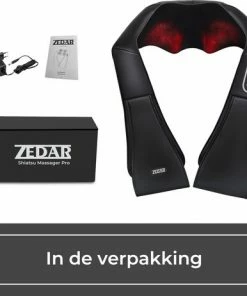 Massagekussen Nek En Rug Shiatsu Pro (Massage Apparaten) Van ZEDAR - Black Friday 2022 -KLASVSA Verkoop 550x462