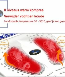 BlueBird Shiatsu Voetmassage Apparaat ? Massageapparaat ? Bloedcirculatieapparaat ? Infrarood, Bloedsomloop ? Voor Benen En Voeten ? Trillingen En Warmte -KLASVSA Verkoop 550x464 9