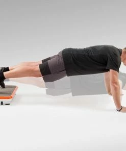 Vibroshaper Vibro Shaper - Fitness Trilplaat Ondersteunt Spieropbouw En Vetverbranding - Vibratietrainer Voor Alle Spiergroepen - Inclusief Fitnessbanden - Oranje Met Handvat -KLASVSA Verkoop 550x465 3