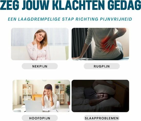 CLOUDLE Nekkussen - Massagekussen - Nekstretcher - Nekmassage Apparaat - Hoofdkussen Tegen Nekklachten - Shiatsu Massagekussen - Met Gratis E-book 4 CLOUDLE Nekkussen - Massagekussen - Nekstretcher - Nekmassage Apparaat - Hoofdkussen Tegen Nekklachten - Shiatsu Massagekussen - Met Gratis E-book - Afbeelding 4