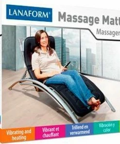 Massage Matras LA110315 - Zwart - Lanaform 39 Massage Matras LA110315 - Zwart - Lanaform -KLASVSA Verkoop 550x473 3