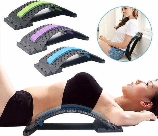 SEZGoods Luxe Nekstretcher - Rugstretcher - Rug Corrector - Postuur Corrector - Massagebal 4 SEZGoods Luxe Nekstretcher - Rugstretcher - Rug Corrector - Postuur Corrector - Massagebal - Afbeelding 4
