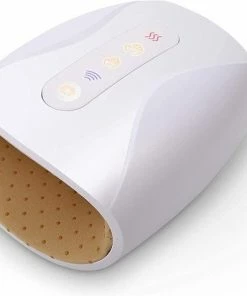 Luxiqo? Handmassage Apparaat - Warmtefunctie - Draadloos - Hand Massager Met Triggerpoint Massage - Tegen Reuma/RSI/Artrose En Gewrichtspijn - Oplaadbaar