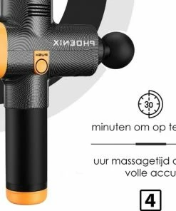 Massage Gun - Massage Apparaat ? Phoenix A2 ? 4 Opzetstukken ? Professioneel ? 3200 RPM! 22 Massage Gun - Massage Apparaat ? Phoenix A2 ? 4 Opzetstukken ? Professioneel ? 3200 RPM! -KLASVSA Verkoop 550x476 6