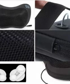 MOSO Shiatsu Massagekussen Met Infrarood Warmte Functie Nekkussen Voor Nek Schouder Rug Hand Voor Thuis En Auto Zwart 11 MOSO Shiatsu Massagekussen Met Infrarood Warmte Functie Nekkussen Voor Nek Schouder Rug Hand Voor Thuis En Auto Zwart -KLASVSA Verkoop 550x477 3