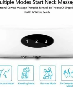 Merkloos EMS Nek Massage | Massage Apparaat | Elektromagnetische Impulsen | 6 Standen -KLASVSA Verkoop 550x478