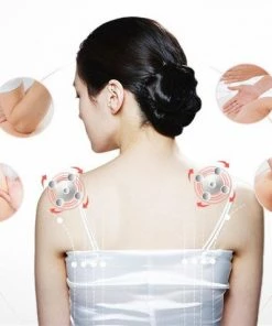 Merkloos Elektrisch Shiatsu Nek En Schouder Massage Kussen Met Arm Lussen ? Nekmassagekussen / Massager Met Kneedmassage Nekpijn - Apparaat Geschikt Voor Nek/Schouders/Rug/Benen/Voeten/Kuit - Incl. Auto Stekker -KLASVSA Verkoop 550x478 4