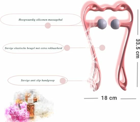 GreenBanana - Nek Massage - Massage Roller - Pijnlijke Drukpunt Massager - Hand Roller - Rollerbal Voor Nek - Schouder - Been- Triggerpoint - Acupressuur - Multifunctionele Handmatige GreenBanana Nek Massage Apparaat 3 GreenBanana - Nek Massage - Massage Roller - Pijnlijke Drukpunt Massager - Hand Roller - Rollerbal Voor Nek - Schouder - Been- Triggerpoint - Acupressuur - Multifunctionele Handmatige GreenBanana Nek Massage Apparaat - Afbeelding 3