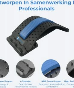 Backzy Backstretcher - Rugstretcher - Nekstretcher - Rug Corrector - Rugmassage - Massage Apparaat- Yogamat - Rugbrace - Rugsteun -KLASVSA Verkoop 550x481 2