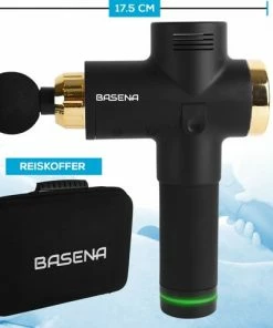 Basena - Massage Gun - Sport And Relax Massage - Zwart/goud -KLASVSA Verkoop 550x481 4