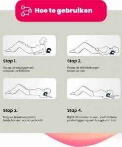 STAINS - Nekstretcher - Rugstretcher - Nek - Nek Massage - Shiatsu Massagekussen - Massagekussen -KLASVSA Verkoop 550x482 6