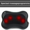 Zedar Shiatsu Massage Kussen - Elektrisch Nek En Rug Apparaat - Met Warmte Infrarood Functie ? Zwart