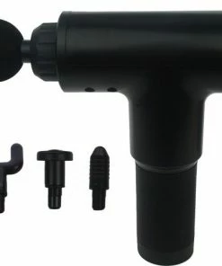 Silvergear Professionele Massage Gun - Massage Pistool - 6 Vibratiestanden - Inclusief 4 Opzetstukken