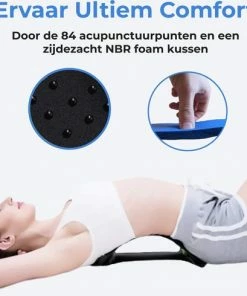 Backzy Backstretcher - Rugstretcher - Nekstretcher - Rug Corrector - Rugmassage - Massage Apparaat- Yogamat - Rugbrace - Rugsteun -KLASVSA Verkoop 550x490
