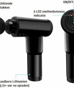 Qualitech Massage Gun - Theragun - Hypervolt - Relax And Massage - Spierherstel - Massageapparaat - Draadloos En Oplaadbaar ? Ontspan En Verzorg Spieren ? Spierontspanner ? Geschikt Voor Herstel ? 4 Massagekoppen Met 6 Standen 11 Qualitech Massage Gun - Theragun - Hypervolt - Relax And Massage - Spierherstel - Massageapparaat - Draadloos En Oplaadbaar ? Ontspan En Verzorg Spieren ? Spierontspanner ? Geschikt Voor Herstel ? 4 Massagekoppen Met 6 Standen -KLASVSA Verkoop 550x491 1