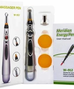 Xenium Massage Pen - Elektronische Acupunctuur Pen - Ronde En Platte Kop - Gel - Handleiding - Massage Apparaat ? Spierontspanning - Pijnbestrijding ? Meridiaan Energy Pen -KLASVSA Verkoop 550x491 4