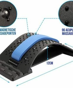 Buzzworldwide- Backstretcher - Rugpijn - Rugmassage - Rolastretcher - Accupresuur - Rugstretcher - Rugstrekker - Backzy - Rugklachten - Chiroboard - Verstelbaar - Rugpijn Verlichten - Acupunctuur - Triggerpoint - Rugsteun Auto - Ergonomische Rugsteun -KLASVSA Verkoop 550x492 2