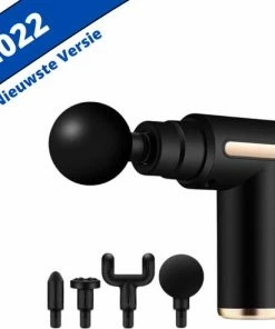 WRPC Massage Gun - Sport En Relax Massage Apparaat - Professioneel Massage Pistool - Zwart Massagepistool