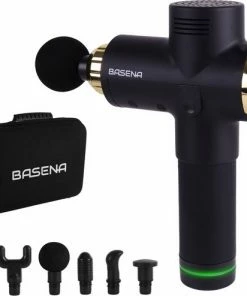 Basena - Massage Gun - Sport And Relax Massage - Zwart/goud