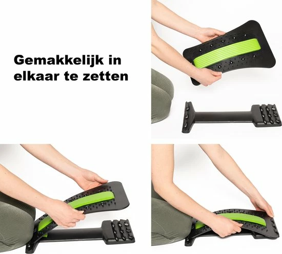VRL Sport Rugstretcher - Verstelbare Rugcorrector - Rug Massage - Rugtrainer - Backstretcher - Rug Kraker 5 VRL Sport Rugstretcher - Verstelbare Rugcorrector - Rug Massage - Rugtrainer - Backstretcher - Rug Kraker - Afbeelding 5