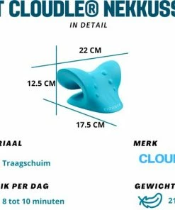 CLOUDLE Nekkussen - Massagekussen - Nekstretcher - Nekmassage Apparaat - Hoofdkussen Tegen Nekklachten - Shiatsu Massagekussen - Met Gratis E-book 15 CLOUDLE Nekkussen - Massagekussen - Nekstretcher - Nekmassage Apparaat - Hoofdkussen Tegen Nekklachten - Shiatsu Massagekussen - Met Gratis E-book -KLASVSA Verkoop 550x498 4