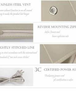 LitaLife Shiatsu Massage Shawl - Cervical Massage Shawls - 99 Massage Modus - Massagekussen - Massageapparaat - Nekmassage Kussen - Massage Apparaat Voor Nek / Schouder / Rug / Benen / Voeten - Voor Thuis - Geen Accu - 220 Volt 5 LitaLife Shiatsu Massage Shawl - Cervical Massage Shawls - 99 Massage Modus - Massagekussen - Massageapparaat - Nekmassage Kussen - Massage Apparaat Voor Nek / Schouder / Rug / Benen / Voeten - Voor Thuis - Geen Accu - 220 Volt -KLASVSA Verkoop 550x498 5