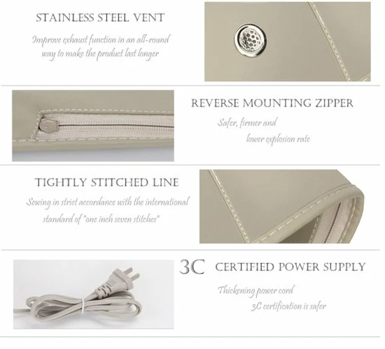 Shiatsu Massage shawl - Cervical massage shawls - 99 Massage Modus - Massagekussen - Massageapparaat - Nekmassage Kussen - Massage Apparaat voor Nek / Schouder / Rug / Benen / Voeten - Voor Thuis - Geen Accu - 220 volt LitaLife Shiatsu Massage Shawl - Cervical Massage Shawls - 99 Massage Modus - Massagekussen - Massageapparaat - Nekmassage Kussen - Massage Apparaat Voor Nek / Schouder / Rug / Benen / Voeten - Voor Thuis - Geen Accu - 220 Volt -KLASVSA Verkoop 550x498 5