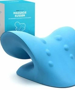MM Brands Massagekussen - Nekstretcher - Nekmassage Kussen - Nekpijn En Rugklachten