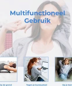 Backzy Backstretcher - Rugstretcher - Nekstretcher - Rug Corrector - Rugmassage - Massage Apparaat- Yogamat - Rugbrace - Rugsteun -KLASVSA Verkoop 550x500 2