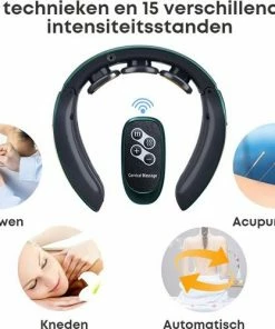 Homezie Nekmassage Apparaat | Massagekussen | Massage Apparaat | Nekmassage | Massage | Kalmerende Warmte- En Vibratiemassage 10 Homezie Nekmassage Apparaat | Massagekussen | Massage Apparaat | Nekmassage | Massage | Kalmerende Warmte- En Vibratiemassage -KLASVSA Verkoop 550x500 9