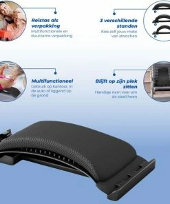 Leputie Backstretcher - Rugstretcher - Massageapparaten - Postuur Corrector - Rug Corrector - Black Friday 2022 -KLASVSA Verkoop 550x501
