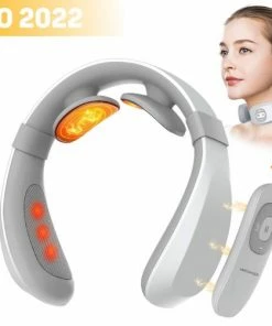 Vulpes Goods Vulpes BodyCare? Professioneel Nekmassage Apparaat Met Infrarood ? 6 Verschillende Massages Met 15 Snelheden - Geschikt Voor Nekklachten ? Warmte Massage Kussen ? Massage Apparaat Voor Nek / Schouder