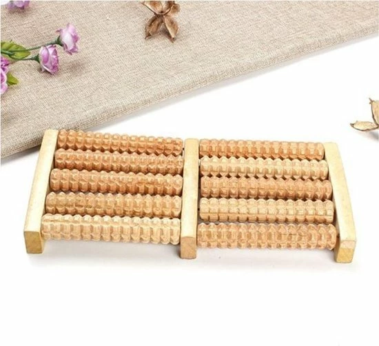 Orange85 Voetmassage - Roller - Hout - Reflexologie - Bloedsomloop 1 Orange85 Voetmassage - Roller - Hout - Reflexologie - Bloedsomloop