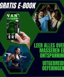 Blooming Baobab Massage-gun - Acupressuur/Vibratie Massage/Klopmassage/Shiatsu Massage - Draadloos - Massage Pistool - Zwart -KLASVSA Verkoop 550x504 7