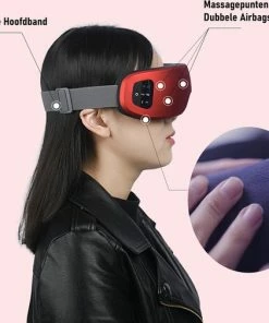 Ksbelle? Oogmassage Masker Zwart- Massages Met Warmte Kompres - Bluetooth Verbinding Voor Muziek - Geschikt Voor Hoofdklachten / Migraine / Stijfheid / Wallen / Stress / Vermoeidheid / Droge Ogen - Massage Kussen Oog Masker - 180? Opvouwbaar -KLASVSA Verkoop 550x505 9