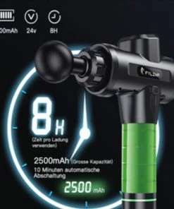 FYLINA Massage Gun - Massage Apparaten -Zomer Sale! Fitness Apparaten- Sport - LED Display - 30 Standen - 6 Kopstukken - 8 Uur Lang Werkheid- Inclusief Reistas - Zwart -KLASVSA Verkoop 550x506 12