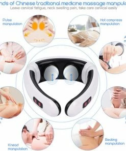 MohSo Universele Nek En Schouder Massage Apparaat | Massage Nek Apparaat | Massage Nek En Schouder | Elektrische Pulsen Met Lage Intensiteit En Magnetische Velden Om De Spieren Te Stimuleren En De Pijn Te Verlichten | 3D Smart Fitting Technologie -KLASVSA Verkoop 550x506 13