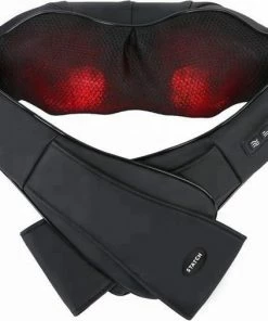 STATCH - Elektrisch Shiatsu Massage Kussen Met Warmte Functie - Nek En Schouder Massagekussen - Zwart -KLASVSA Verkoop 550x506 14