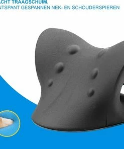 Siempre Bien Nekstretcher - Zwart - Voor Nek, Rug En Schouderpijn - Massagekussen - Massage Hoofdkussen - Nekmassage Apparaat - Nekkussen - Massage Kussen Nek En Rug - Massage - Triggerpoint - Acupunctuur -KLASVSA Verkoop 550x506 3