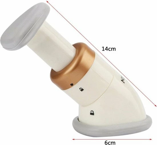 Merkloos Saizi Dubbele Kin Afslanker & Nek Masseur Massage Nekmassage Apparaat– Onderkin – Mooie Kaaklijn - Nek Masseur- Kaak Trainer 2 Merkloos Saizi Dubbele Kin Afslanker & Nek Masseur Massage Nekmassage Apparaat– Onderkin – Mooie Kaaklijn - Nek Masseur- Kaak Trainer - Afbeelding 2