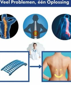 Shine4You Backstretcher - Rugstretcher - Nekstretcher- Rugstrekker Bij Rugklachten - Drukpunt Massage - Rugpijn - Rug Corrector - Incl. Opbergtas -KLASVSA Verkoop 550x510 2