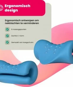 STAINS - Nekstretcher - Rugstretcher - Nek - Nek Massage - Shiatsu Massagekussen - Massagekussen -KLASVSA Verkoop 550x511 9